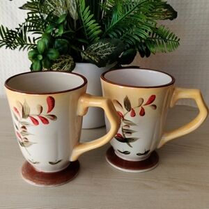 Better Homes Ceramic Tuscan Retreat Coffee Mugs 12 oz